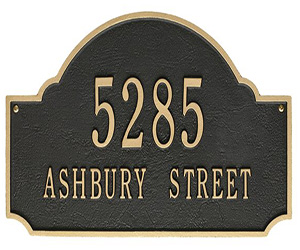 Address Plaque Gallery