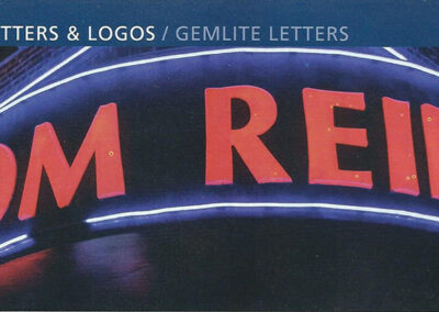 Illuminated Letters for Custom Signs