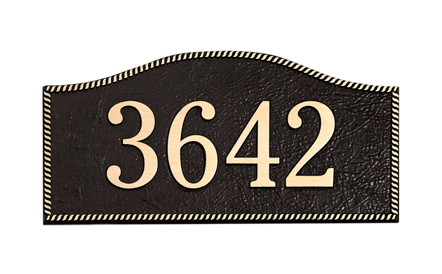 House Numbers | Address Plaques | Address Signs - All Star Bronze